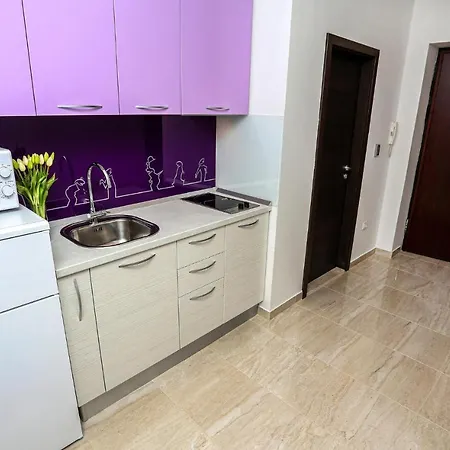Apartment Cozy In With Kitchen Split