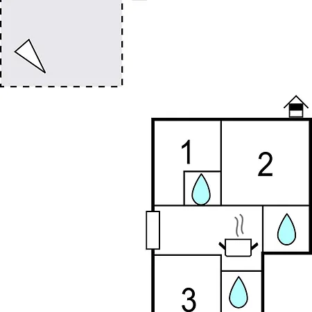 3 Bedroom Cozy In Appartement